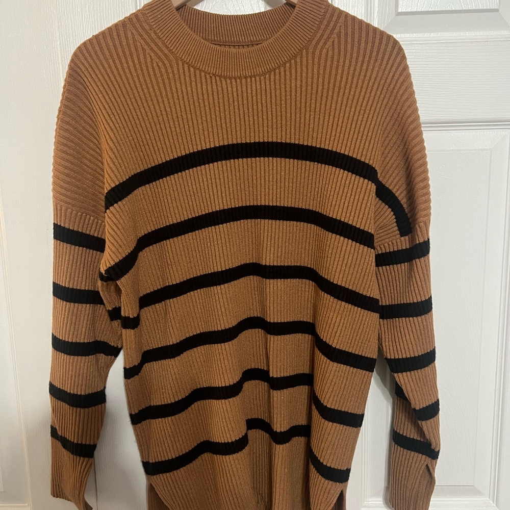 Abercrombie & Fitch Women’s Striped Tunic Sweater